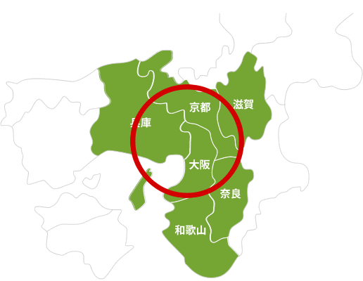 下記対象エリア